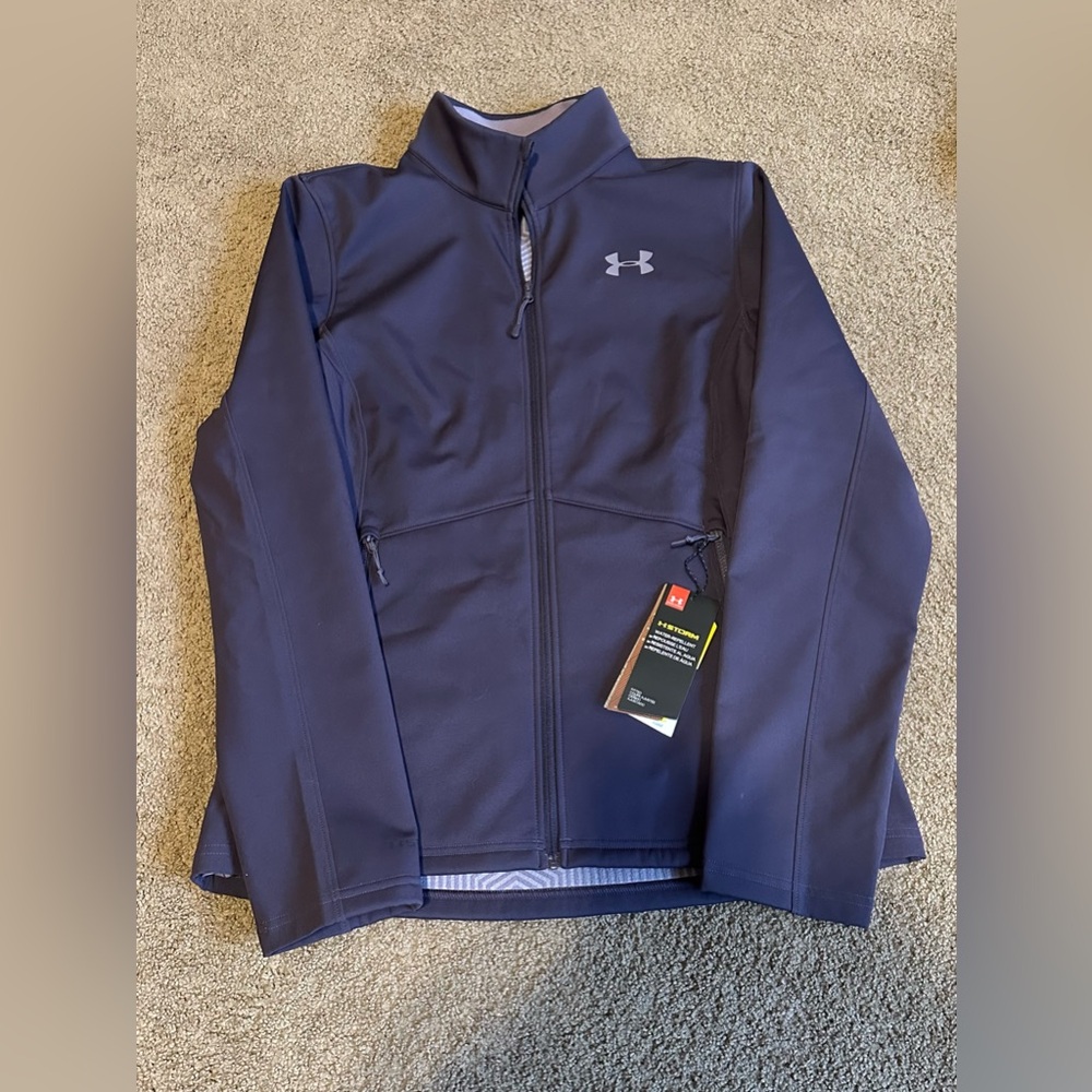 Under Armour Plum Storm Water Repellent Jacket